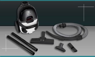 Aspirador de Pó Electrolux Filtro HEPA - 1400W Lite Cinza
