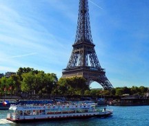 passeio de barco rio sena