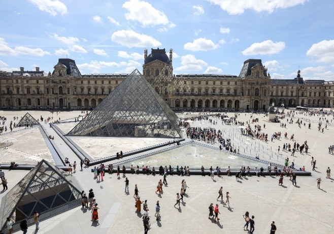 passeio ao museu do louvre