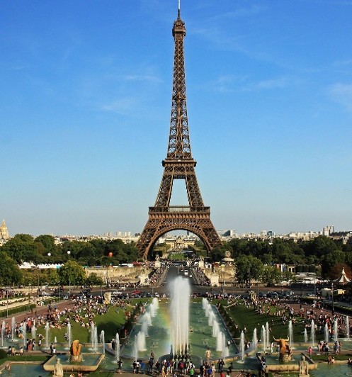 Subida guiada para o segundo andar da Torre Eiffel